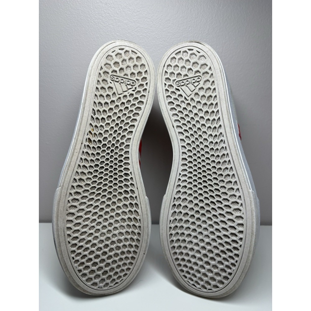 Adidas Bravada 2.0 Platform Women's Casual Shoes Sneakers White Red - Size 7 - Picture 10 of 10